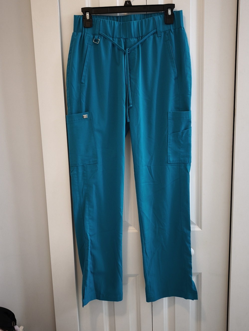 Grey’s Anatomy Scrub Pants Small Teal Signature Barco Stretch Medical Uniform